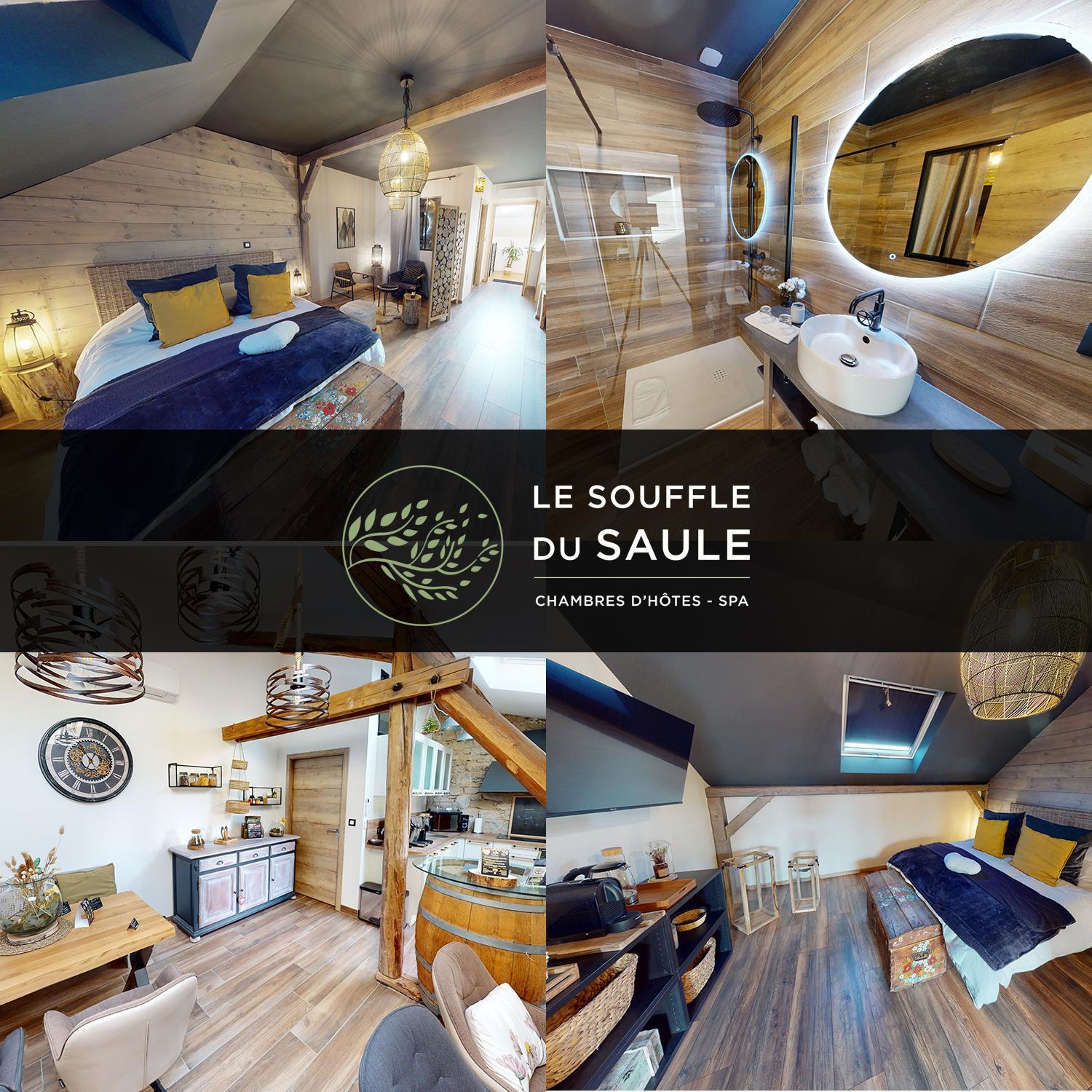 La Suite Melusine - Spa Du Souffle Du Saule Buhl-Lorraine Bagian luar foto